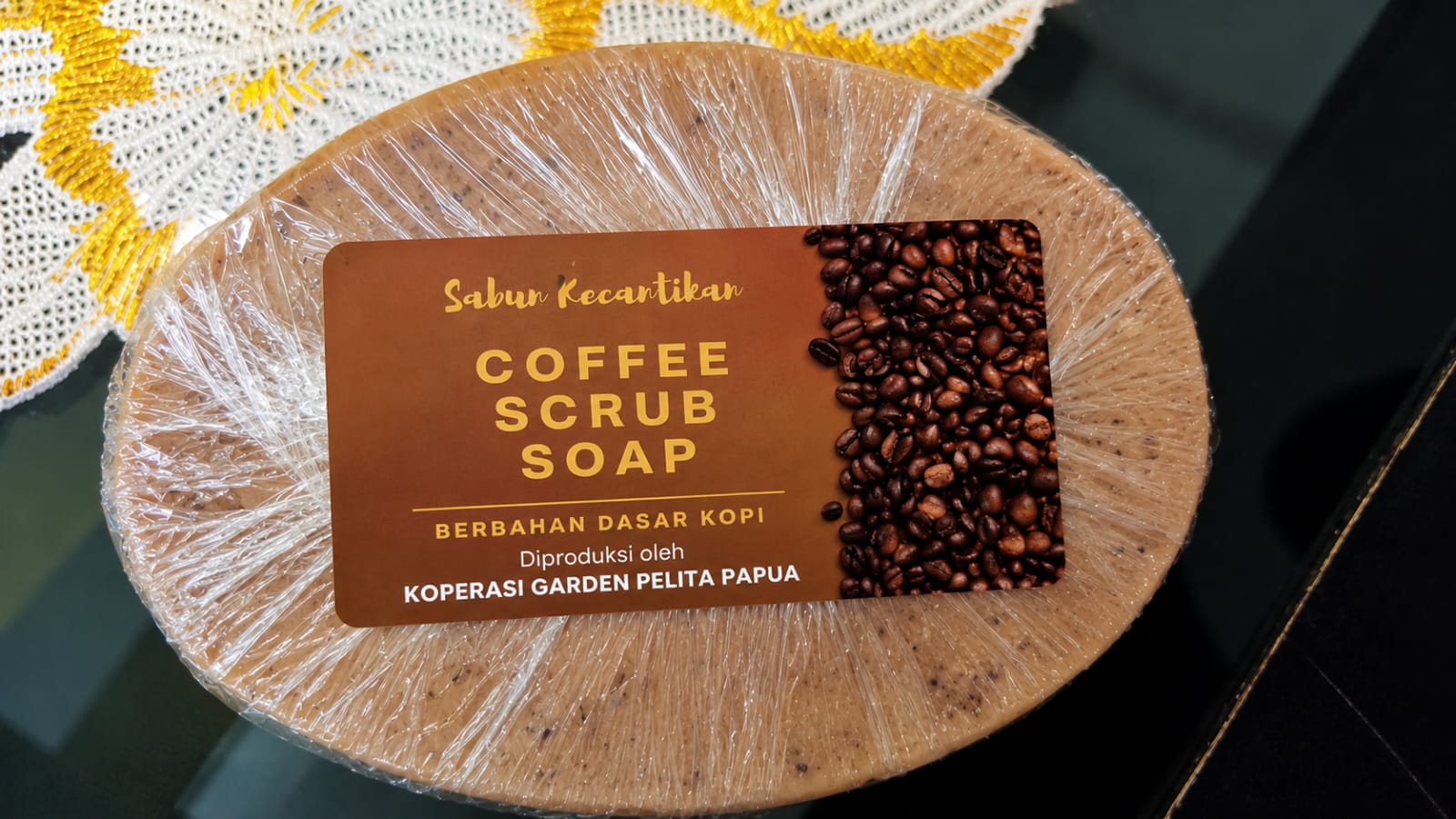 Sabun Kecantikan terbuat berbahan dasar dari Kopi Obano Papua Tengah